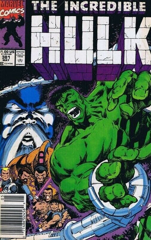 Incredible Hulk #381 ORIGINAL Vintage 1991 Marvel Comics 