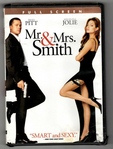 Mr & Mrs Smith VINTAGE DVD Angelina Jolie Brad Pitt 