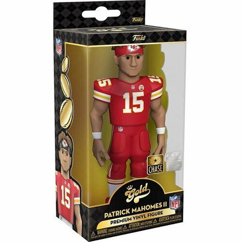 NEW SEALED 2021 Funko Gold NFL KC Chiefs Patrick Mahomes 5" Action Figure CHASE