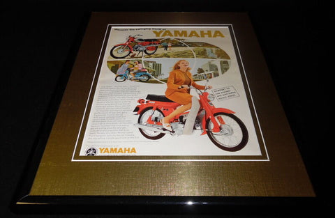 1966 Yamaha Sportcycle 11x14 Framed ORIGINAL Vintage Advertisement 