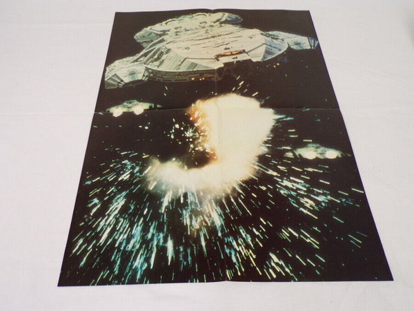 ORIGINAL 1984 Starlog Indiana Jones / Twilight Zone 16x21" Double Sided Poster