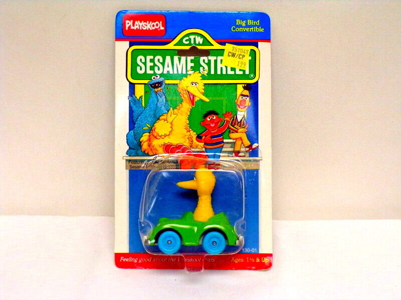 VINTAGE SEALED 1987 Playskool Sesame Street Big Bird Convertible