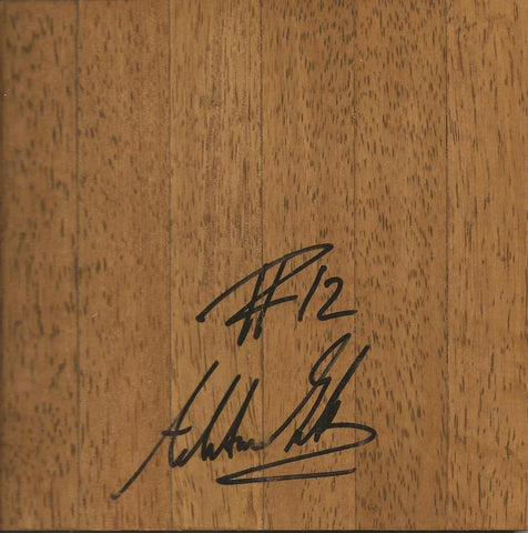 Ashton Gibbs Signed 5x6 Floorboard Pitt Panthers