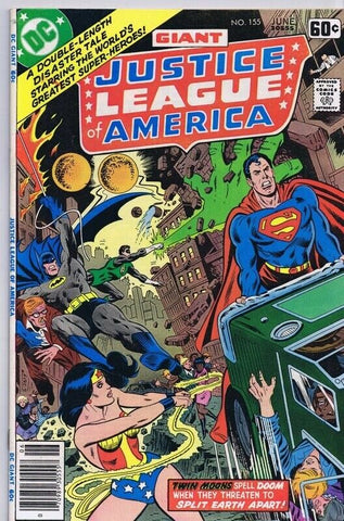 Justice League of America #155 ORIGINAL Vintage 1978 DC Comics 