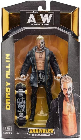 NEW SEALED AEW Unrivaled Darby Allin Action Figure