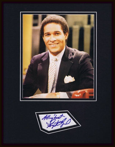 Bryant Gumbel Signed Framed 11x14 Photo Display The Today Show 