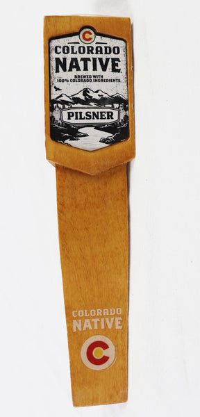 Colorado Native Pilsner Beer Keg Tap Handle