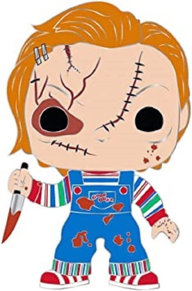 NEW SEALED 2022 Funko Pop Pins 4" Child's Play Chucky