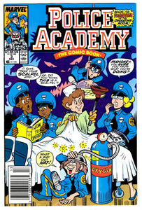 Police Academy #3 VINTAGE 1989 Marvel Comics