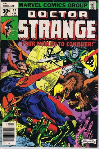 Doctor Strange #22 ORIGINAL Vintage 1977 Marvel Comics 