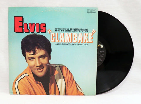 VINTAGE Elvis Presley Clambake LP Vinyl Record Album APL1-2565