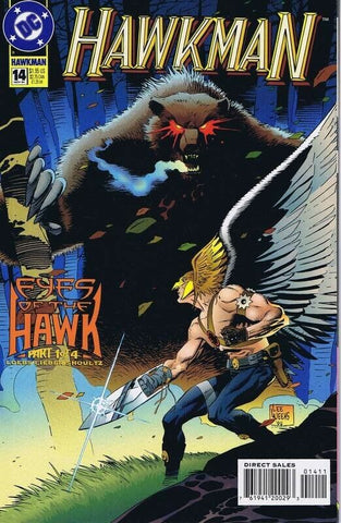 Hawkman #14 ORIGINAL Vintage 1994 DC Comics 