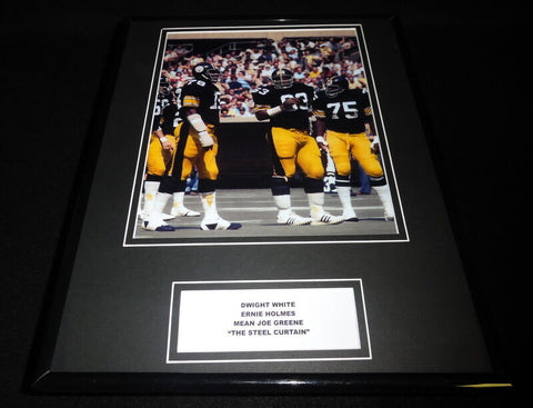 The Steel Curtain Framed 11x14 Photo Display Steelers