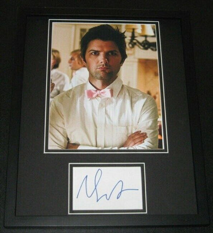 Adam Scott Party Down Signed Framed 11x14 Photo Display JSA