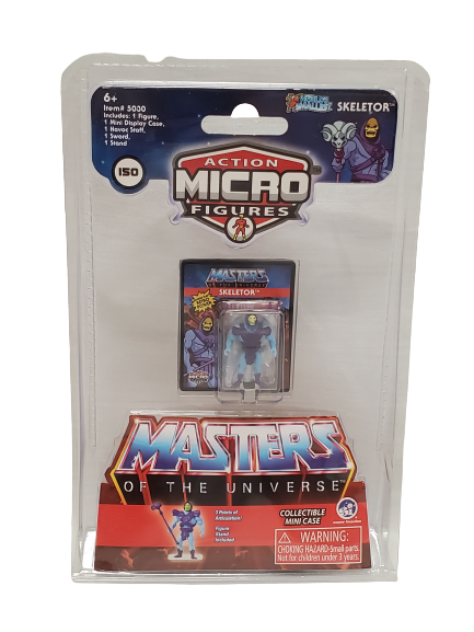 NEW SEALED Super Impulse World's Smallest MOTU Skeletor Action Figure