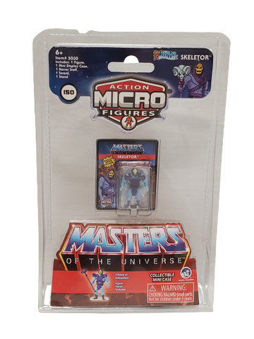 NEW SEALED Super Impulse World's Smallest MOTU Skeletor Action Figure