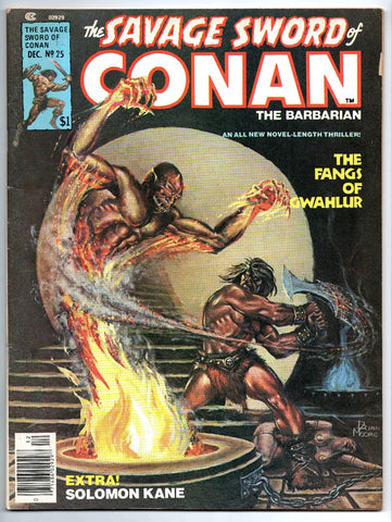 Savage Sword of Conan #25 VINTAGE 1977 Marvel Comics