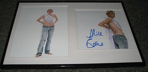 Alice Evans Signed Framed 12x18 Photo Set AW Vampire Diaries