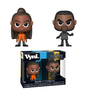 NEW SEALED Funko Vynl Black Panther Shuri & T'Challa Set