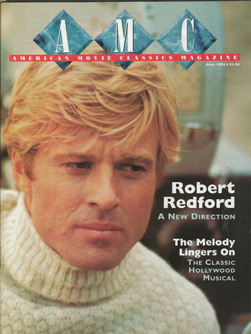 ORIGINAL Vintage Apr 1994 AMC Magazine Robert Redford Audrey Hepburn