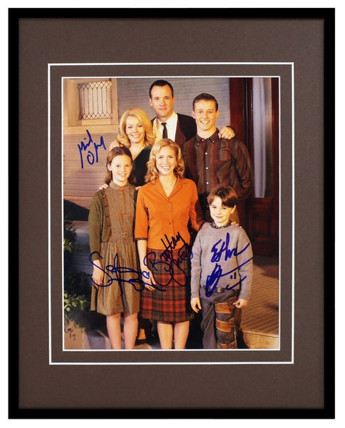 American Dreams Cast Signed Framed 11x14 Photo Display AW Brittany Snow + 3