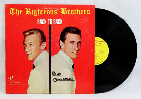 VINTAGE Righteous Brothers Back to Back LP Vinyl Record Album PHLP4009