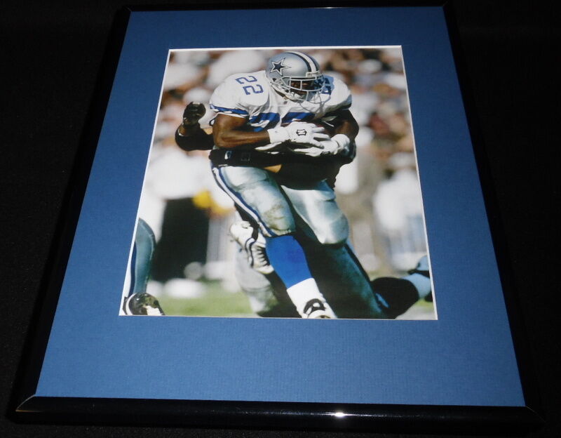 Emmitt Smith Framed 11x14 Photo Display Dallas Cowboys