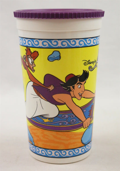 VINTAGE 1992 Burger King Disney Aladdin Large Plastic Cup