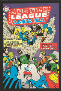 Justice League of America #21 1963 4x5" Cover Postcard 2010 DC Comics  