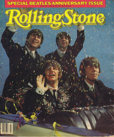 ORIGINAL Vintage Feb 16 1984 Rolling Stone Magazine #415 The Beatles