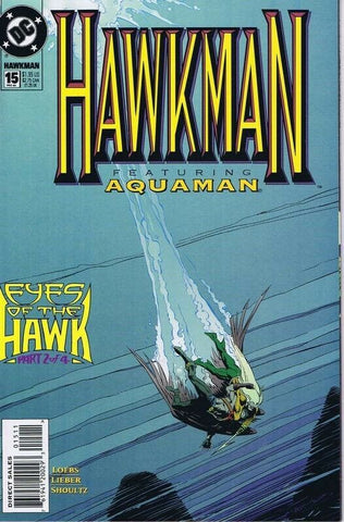 Hawkman #15 ORIGINAL Vintage 1994 DC Comics 