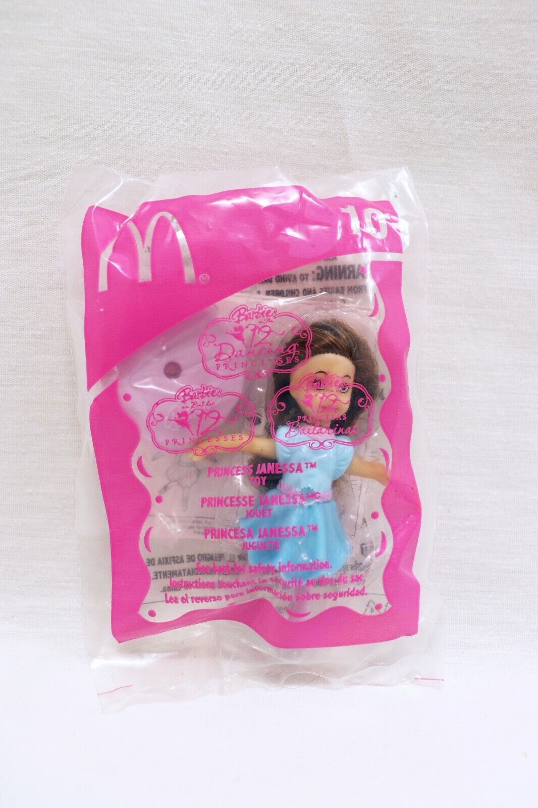 VINTAGE SEALED 2006 McDonald's Barbie Princess Janessa Doll