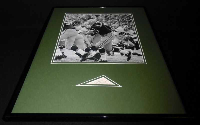 Paul Hornung Signed Framed 16x20 Photo Poster Display JSA Packers