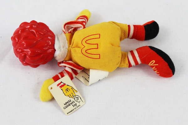 VINTAGE 2002 McDonald's Ronald McDonald Plush Finger Puppet