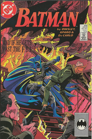 Batman #432 ORIGINAL Vintage 1989 DC Comics 