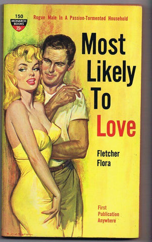 ORIGINAL Vintage 1960 Most Likely to Love Monarch Paperback Book GGA  