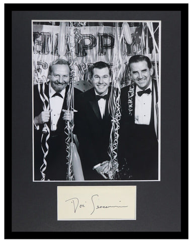 Doc Severinsen Signed Framed 11x14 Photo Display Tonight Show w/ Johnny Carson