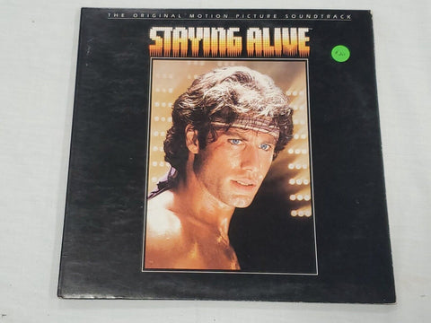 VINTAGE 1983 Staying Alive Soundtrack Vinyl LP Record Album John Travolta