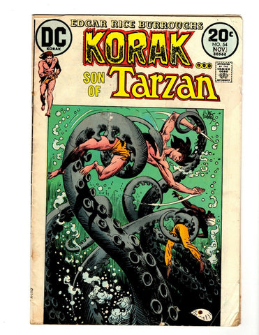 Korak Son of Tarzan #54 ORIGINAL Vintage 1973 DC Comics  