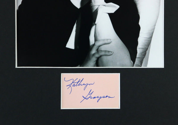 Kathryn Grayson Signed Framed 11x14 Photo Display JSA