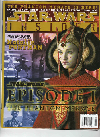 Star Wars Insider Magazine #39 VINTAGE 1998 Natalie Portman