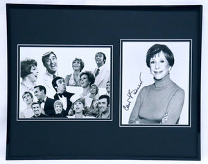 Carol Burnett Signed Framed 16x20 Photo Set 