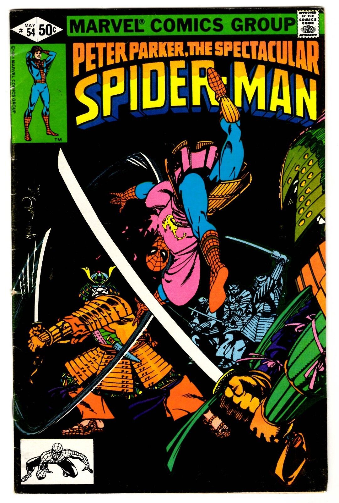 Spectacular Spider-Man #54 VINTAGE 1981  Marvel Comics Frank Miller