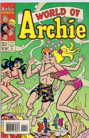 World of Archie #11 ORIGINAL Vintage 1994 Archie Comics GGA Double Swimsuit