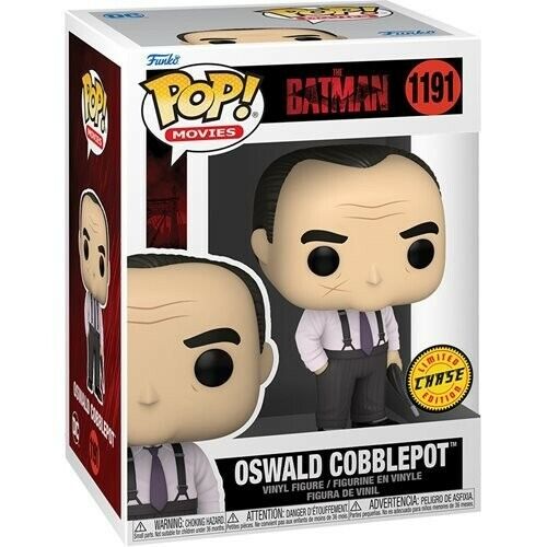 NEW SEALED 2022 Funko Pop Figure Batman Oswald Cobblepot CHASE Colin Farrell