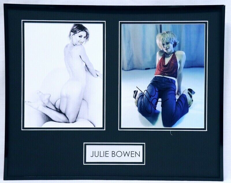 Julie Bowen Signed Framed 16x20 Photo Set Modern Family Happy Gilmore