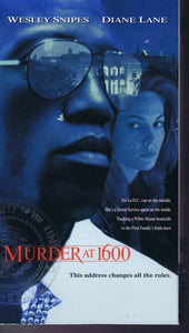 Murder at 1600 VINTAGE VHS Cassette Wesley Snipes Diane Lane