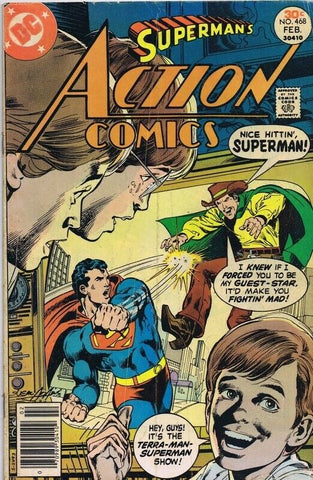 Action Comics #468 ORIGINAL Vintage 1977 DC Comics Superman