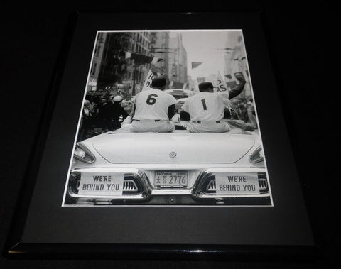 Carl Furillo Pee Wee Reese Dodgers Parade Framed 11x14 Photo Display