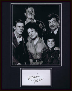 Marion Ross Signed Framed 11x14 Photo Display Happy Days w/ cast